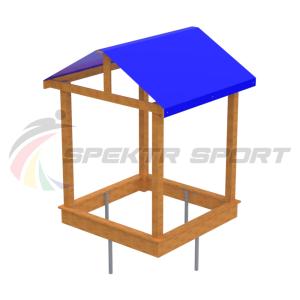 Купить Песочница с крышей в Дубне 