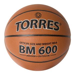 Купить Мяч баскетбольный "TORRES BM600" р. 6 в Дубне 