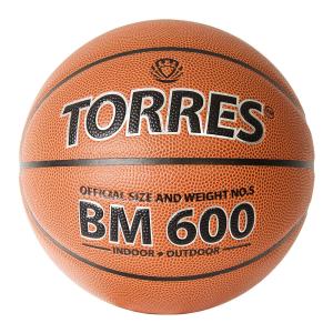 Купить Мяч баскетбольный "TORRES BM600" р. 5 в Дубне 