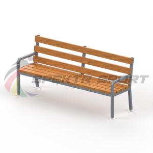 Купить Уличная скамейка со спинкой Дача в Дубне 