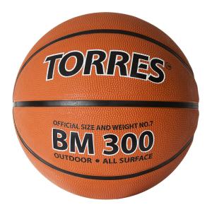 Купить Мяч баскетбольный "TORRES BM300" р.5 в Дубне 