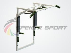 Купить Турник 3 в 1 на раме Оптимус разборный цв. белый в Дубне 