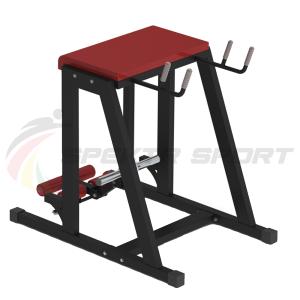 Купить Обратная гиперэкстензия Spektr Sport с отягощением (свободный вес) в Дубне 