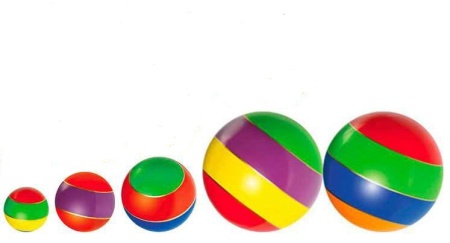 Купить Мячи резиновые (комплект из 5 мячей различного диаметра) в Дубне 